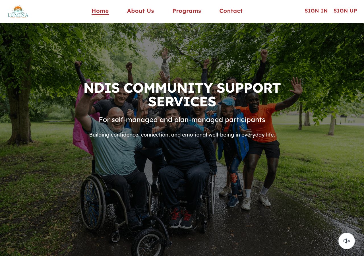 Lumina Wellness - Home